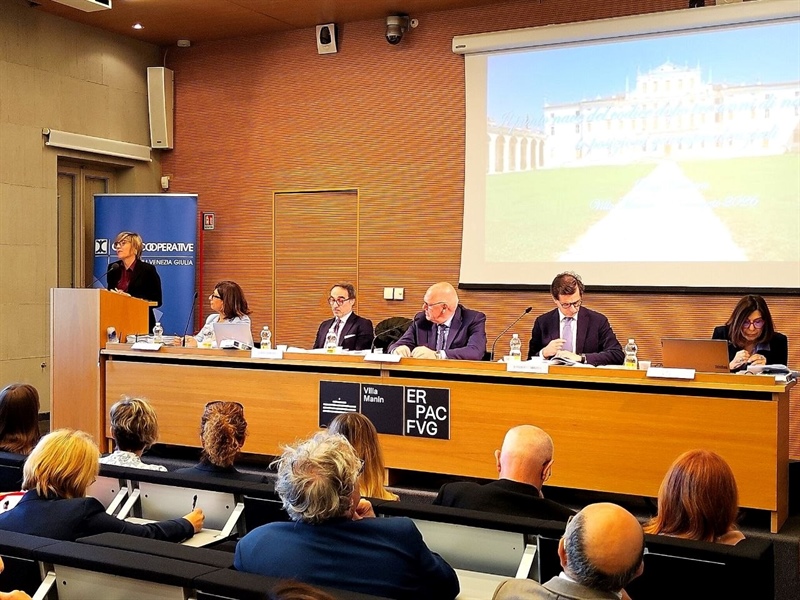 Appalti pubblici, a Villa Manin l'annuale convegno di Confcooperative FVG